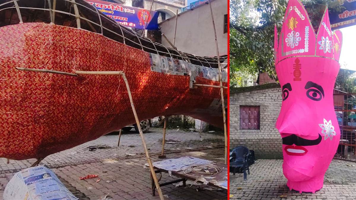 muslim family keeps generations old tradition alive by crafting ravana effigies