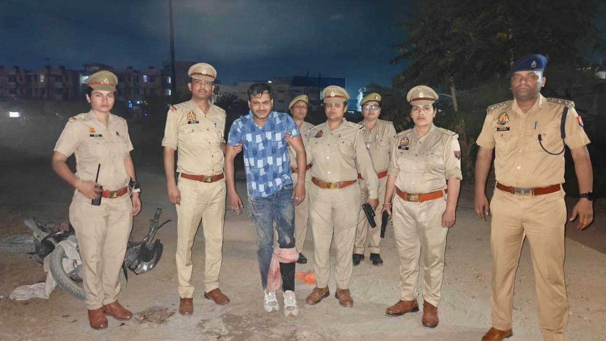 ssp neeraj jadon police team arrests rape accuded