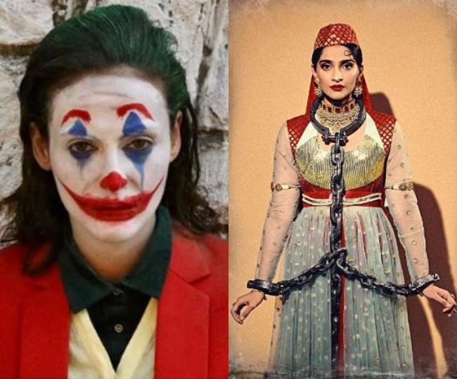 Bollywood Celebrities Halloween Photos कोई बना 'जोकर' तो किसी ने पहनी