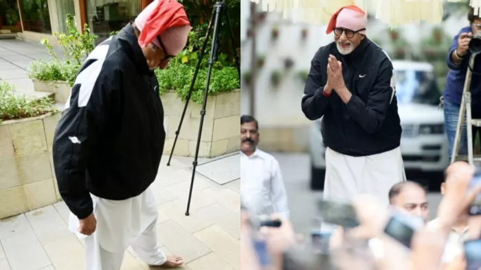 Amitabh Bachchan Meets Fans Outside Jalsa. Photo Credit/ Amitabh Bachchan Blog