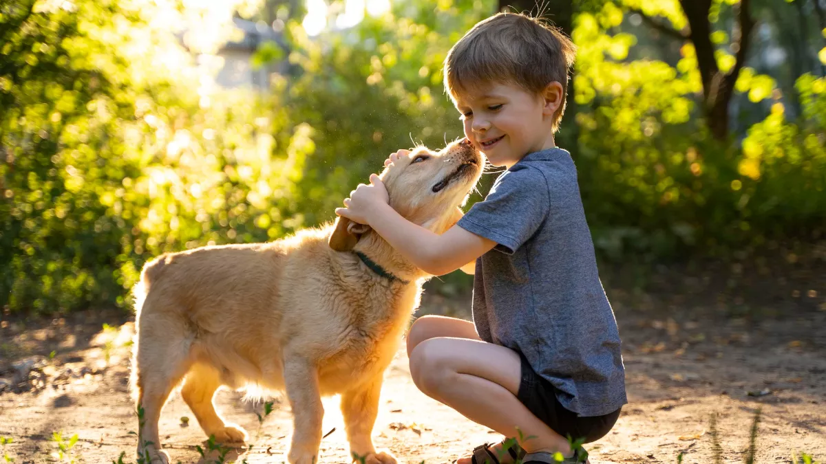 Benefits of Pets: बच्चे के दिमाग को विकसित करने में पालतू जानवरों का रोल होता है बहुत खास