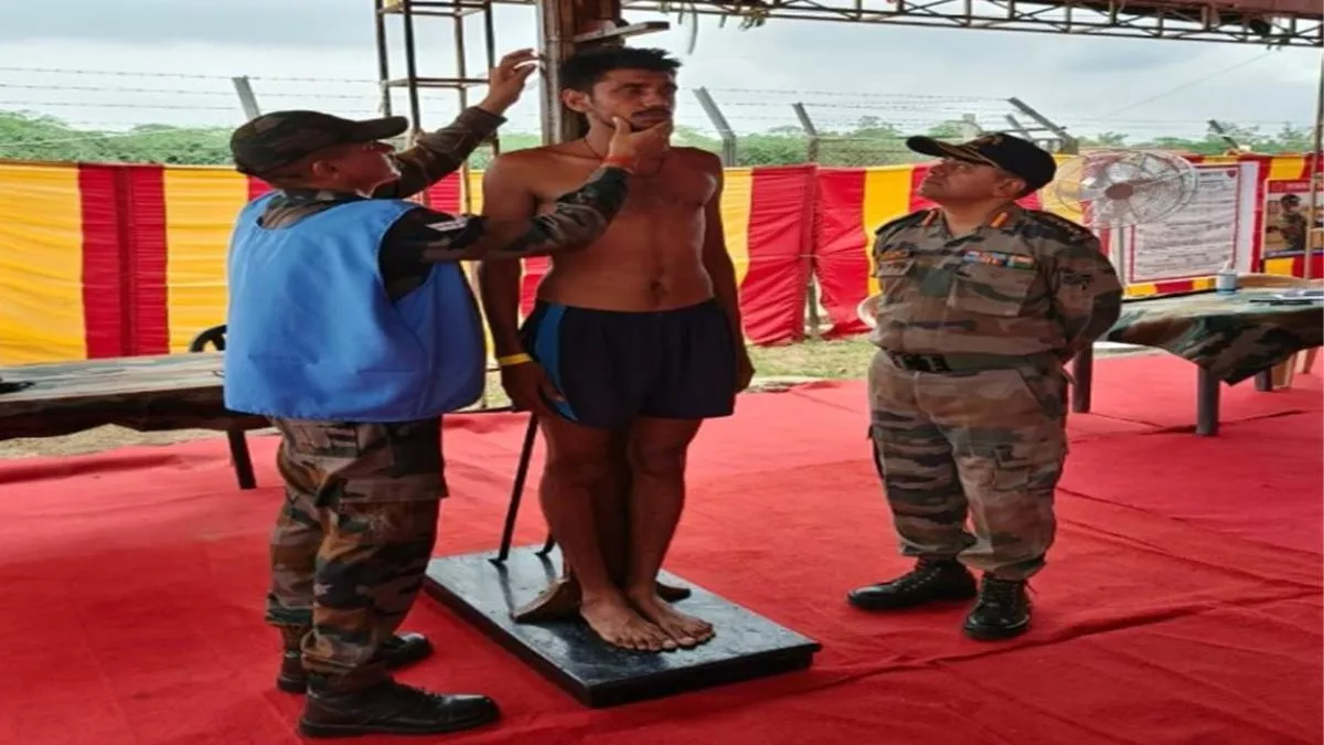 Muzaffarpur Agniveer Recruitment 2022: गया के बाद मुजफ्फरपुर के अभ्यर्थियों को मौका दिया जाएगा। फाइल फोटो