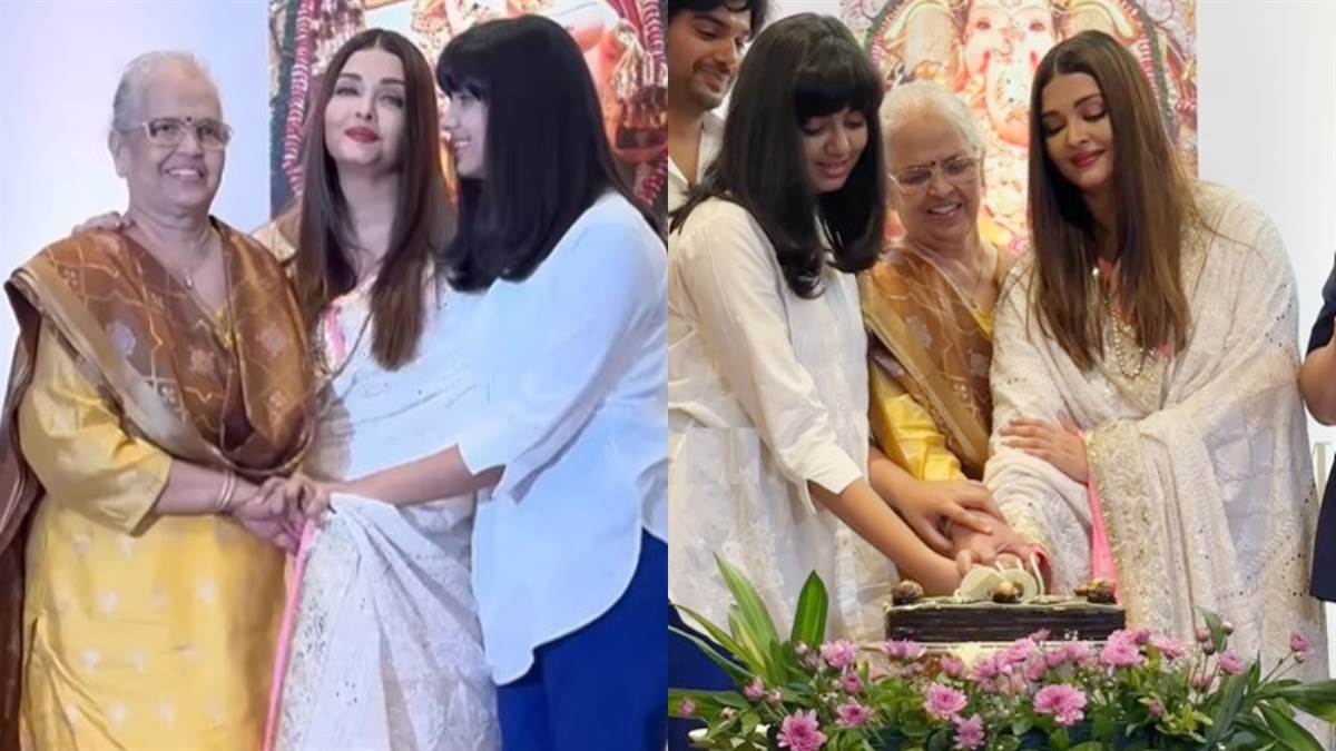 aishwarya rai birthday bachchan bahu celebrates her 50th birthday with daughter aaradhya bachchan and mother vrinda rai