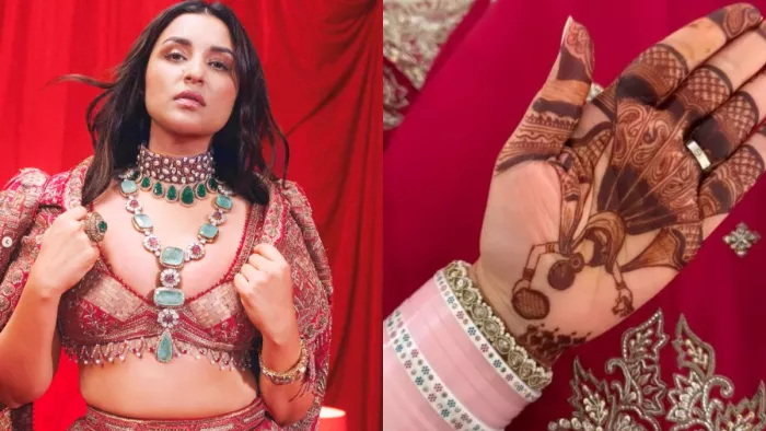 पहले करवा चौथ पर परिणीति ने हाथों में सजाई खूबसूरत मेहंदी, (Instagram Image)