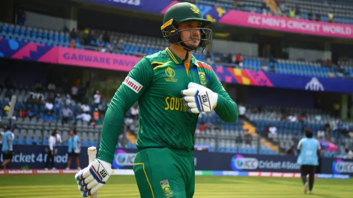 NZ vs SA: क्विंटन डिकॉक ने कुमार संगाकारा का बड़ा रिकॉर्ड चकनाचूर कर डाला है।