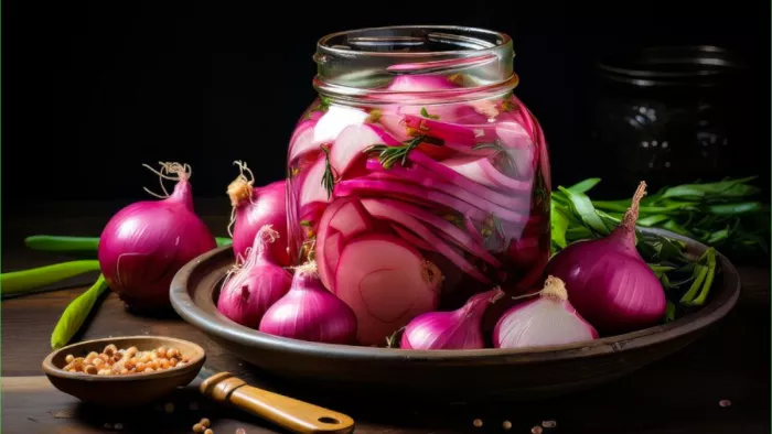 Vinegar Onion Benefits: सिरके वाली प्याज खाने के फायदे