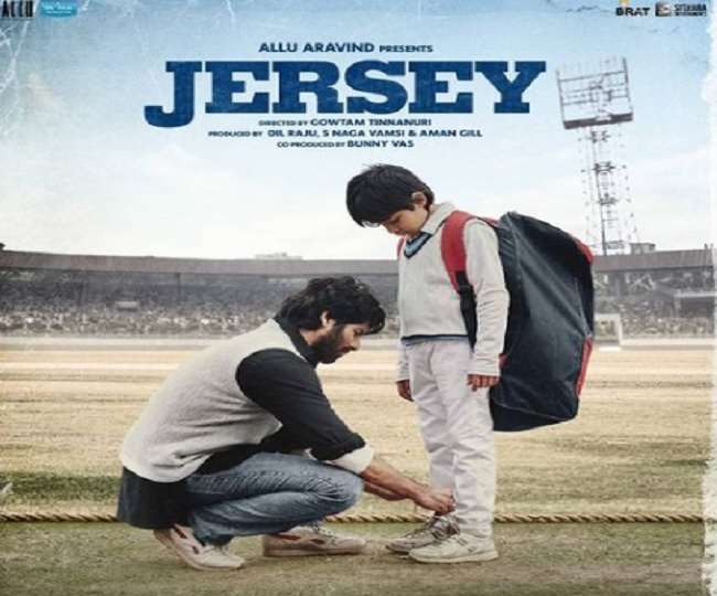 Shahid Kapoor share new poster of 'Jersey'. photo source @shahidkapoor instagram.
