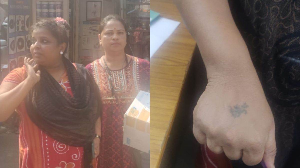 accused woman absconding for 14 years police caught her help of tattoo in mumbai