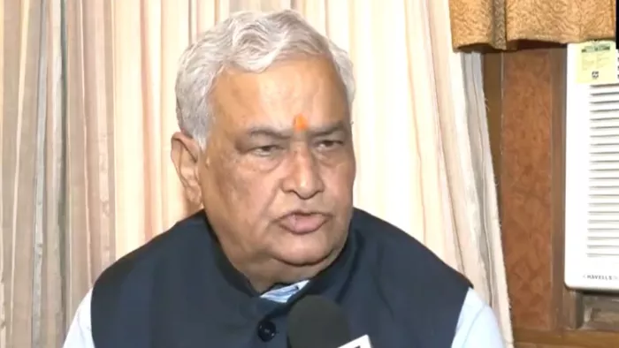 किरोड़ी लाल मीणा ने कांग्रेस पर साधा निशान। फोटोः एएनआई।