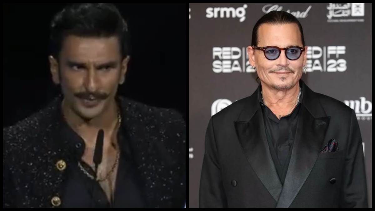 bollywood actor ranveer singh calls johnny deep his idol in red sea film festival watch video
