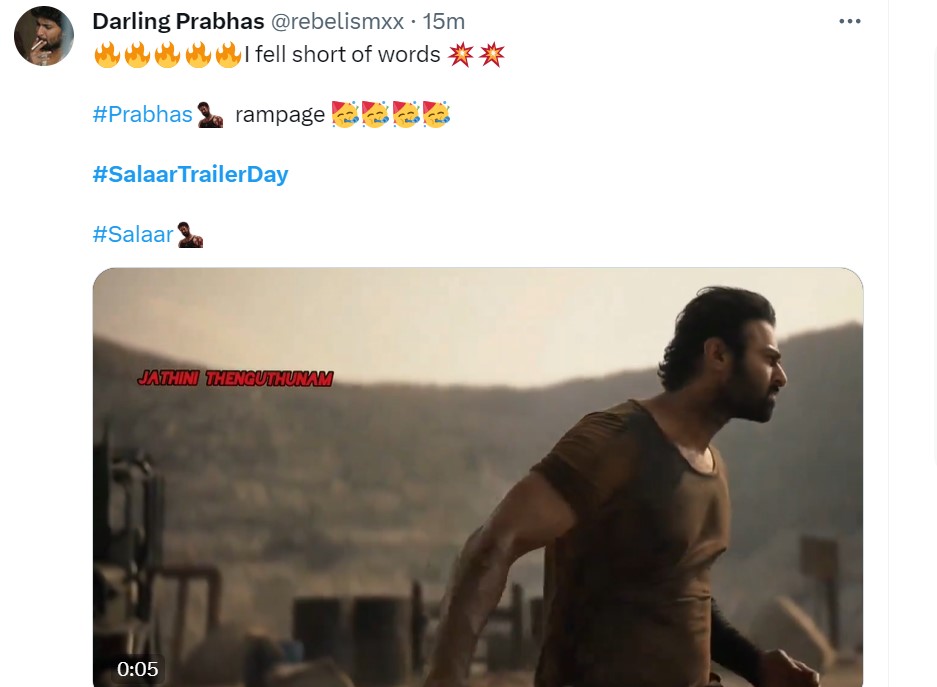 Pyaro Salar Salaar Trailer Review: ''प्रभास इज बैक,'' 'सालार' का ट्रेलर देख क्रेजी ...