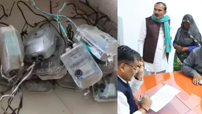 मैनपुरी में भाजपा का समर्थन करने पर जेई उखाड़ ले गए मीटर