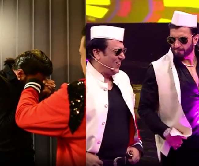मशहूर अभिनेता रणवीर सिंह और गोविंदा- तस्वीर : Instagram: colorstv