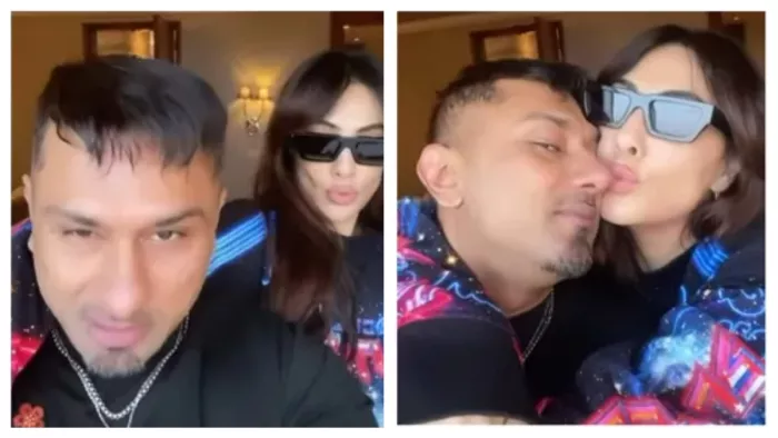 Honey Singh brutally trolled for sharing kissing video with girlfriend Tina Thadan