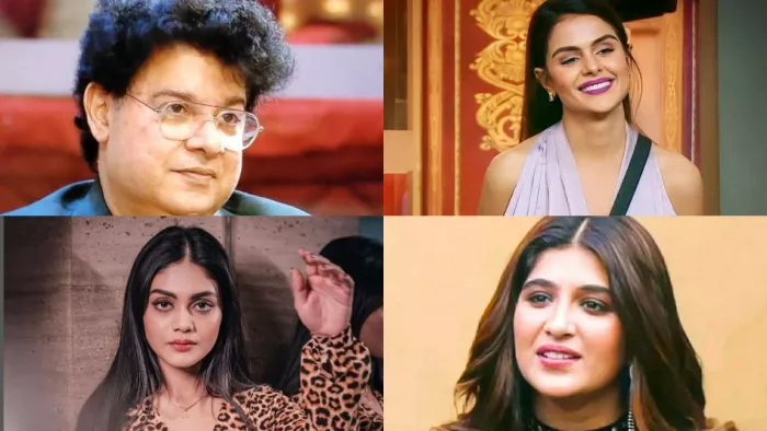 File Photo of Sajid Khan, Priyanka Chahar Chaudhry, Sreejita De and Nimrit Kaur Ahluwalia