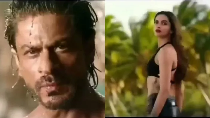 Still Image of Shah Rukh Khan and Deepika Padukone