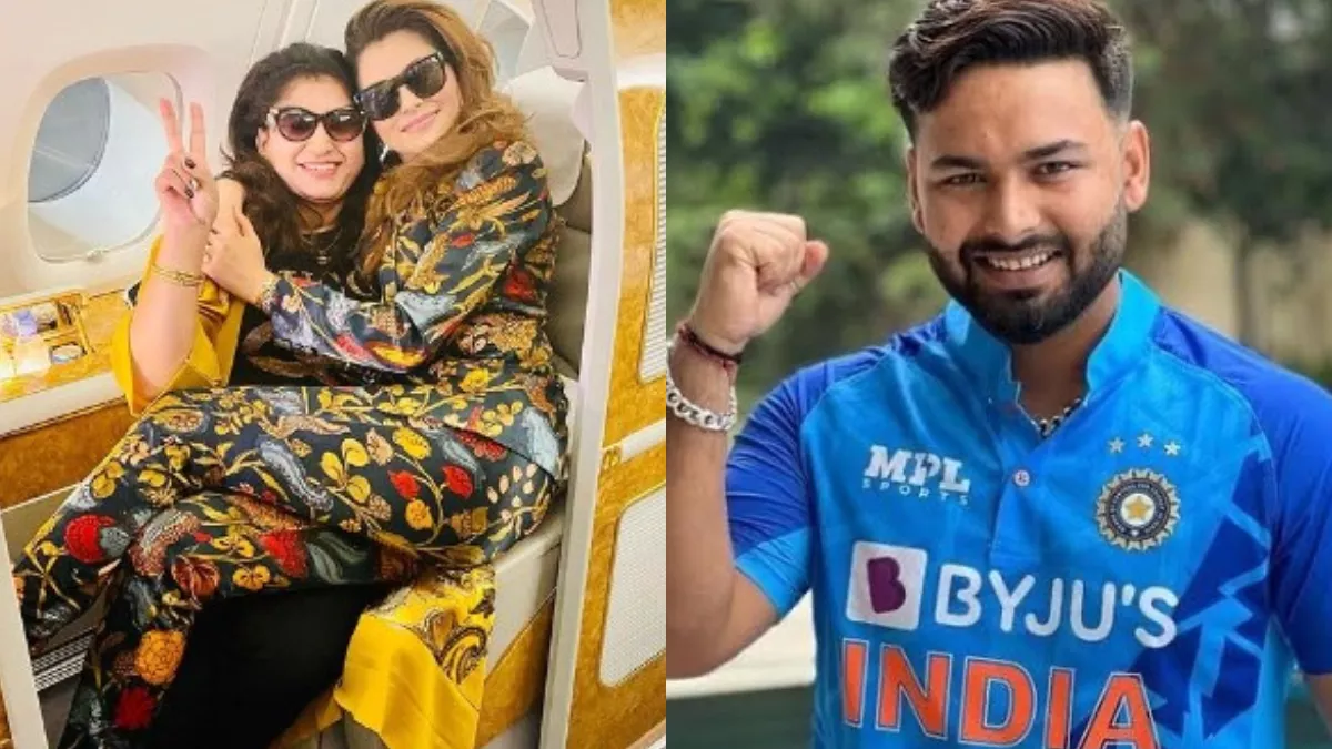 Urvashi Rautela Mother Meera Shares Post for Cricketer Rishabh Pant Recovery After Accident. Photo Credit/Instagram
