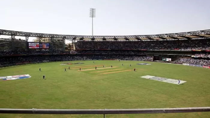IND vs SL 1st T20I: वानखेड़े स्टेडियम मुंबई (फोटो क्रेडिट ट्विटर)