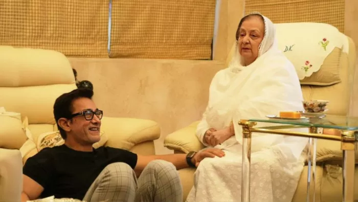 सायरो बानो ने आमिर खान की फोटो की शेयर कर (Photo Credit-Instagram)