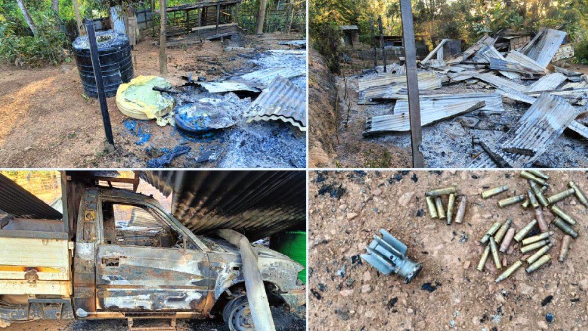 manipur cross firing firing between security forces and terrorists in tengnoupal district of manipur encounter still going on