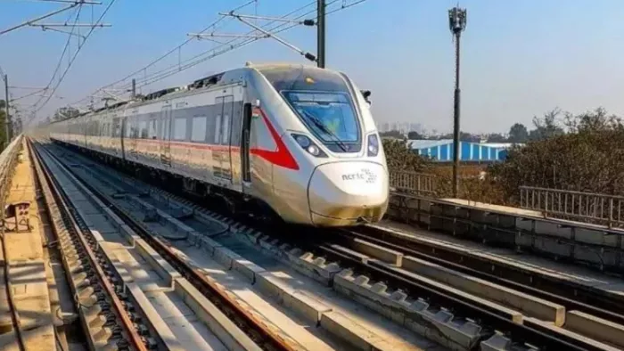 Namo Bharat Train: नमो भारत ट्रेन न्यू अशोक नगर स्टेशन पर मिलेगी पार्किंग की सुविधा। फाइल फोटो