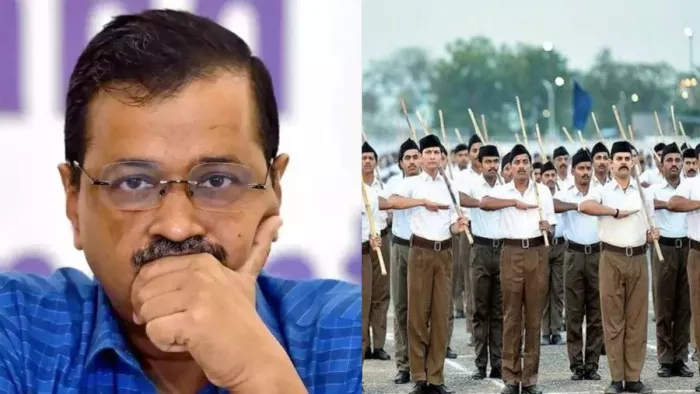 दिल्ली के गली-मोहल्लों में बैठक कर रही आरएसएस।(फोटो सोर्स: जागरण)
