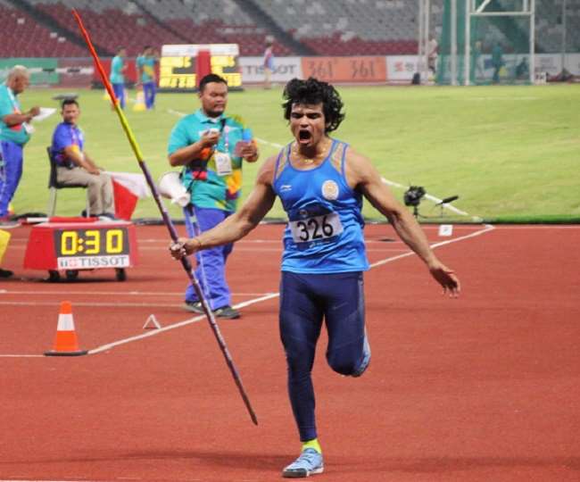 भारतीय एथलीट नीरज चोपड़ा (फोटो ट्विटर पेज)