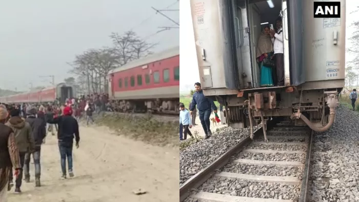 सत्याग्रह एक्सप्रेस की बोगी छोड़कर चला गया इंजन
