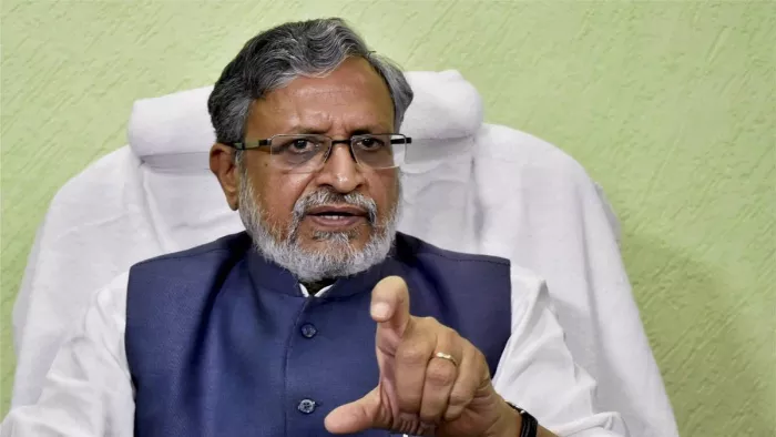 बिहार के पूर्व डिप्टी सीएम सुशील मोदी