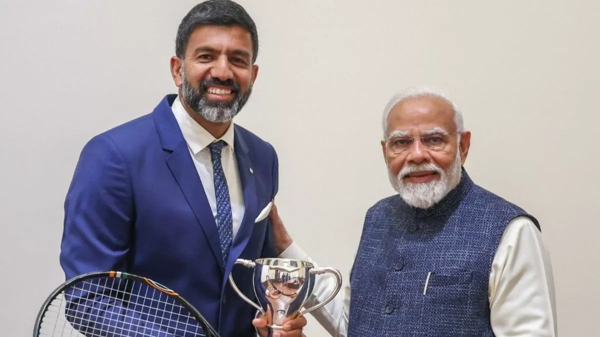 Rohan Bopanna ने PM Modi को गिफ्ट किया टेनिस रैकेट, ऑस्ट्रेलियन ओपन 2024 में इसी के जीता था पुरुष युगल का खिताब