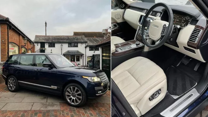 Queen Elizabeth की Custom Range Rover बिक्री के लिए उपलब्ध है।