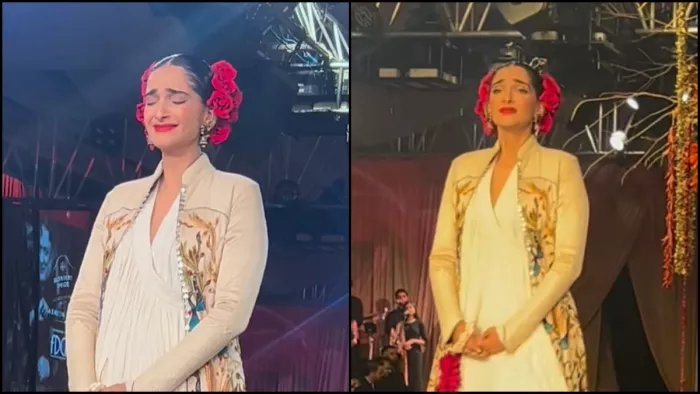 रैम्प पर रोने के लिए ट्रोल हुईं सोनम कपूर। फोटो क्रेडिट- इंस्टाग्राम