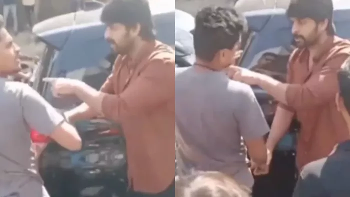 Telugu Star Naga Shaurya Gets Angry on Man to Misbehaved With Girl Video Goes Viral.Photo Credit/Instagram