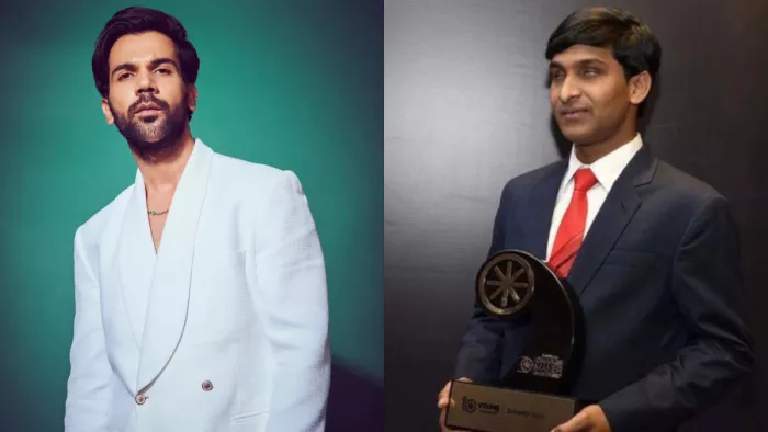 Rajkummar Rao Plays Blind Businessman Srikanth Bolla in His Biopic Film. Photo- Instagram