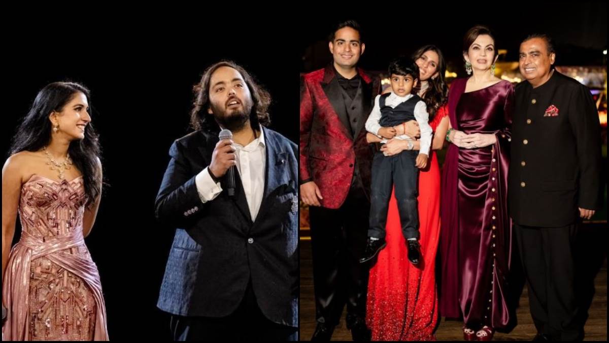radhika merchant anant ambani pre wedding function mukesh ambani gave speech to guest at cocktail night