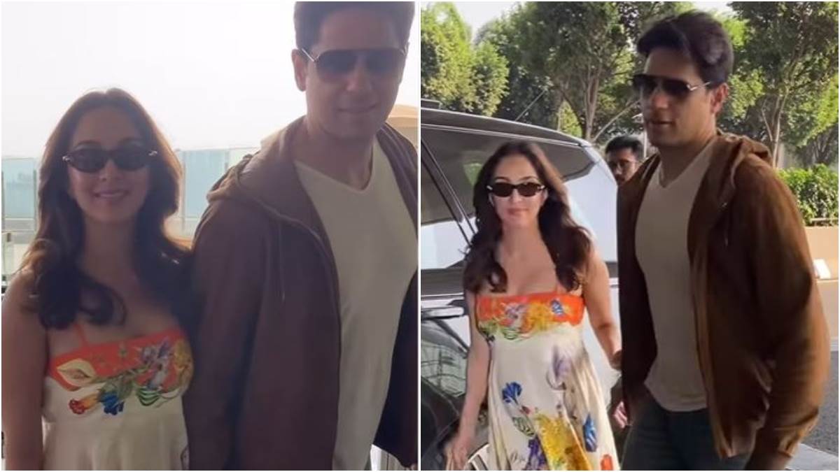 kiara advani sidharth malhotra spotted at airport after announce pregnancy watch video