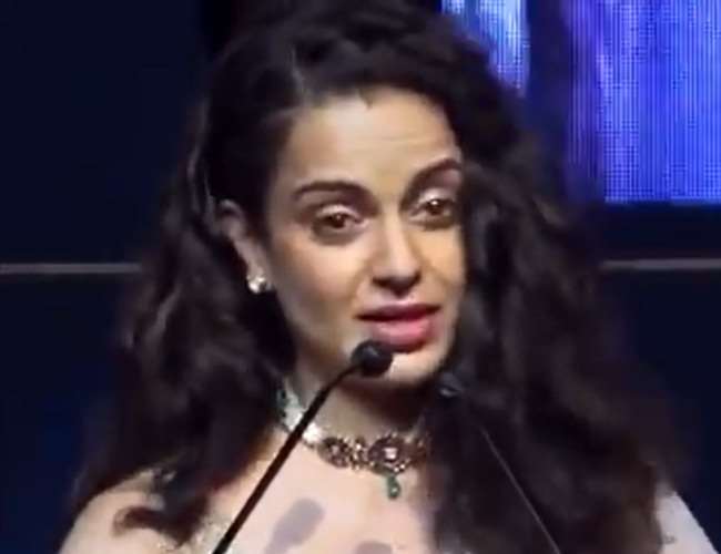 Kangana Ranaut attacks bollywood actresses. Photo- screenshot video