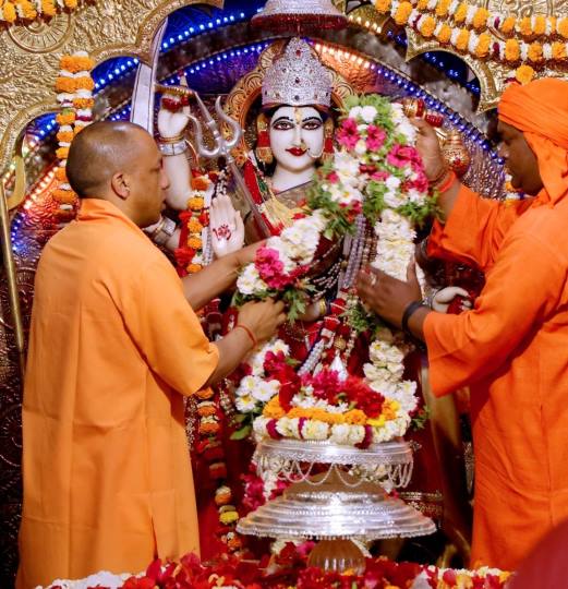 cm worshiped goddess durga