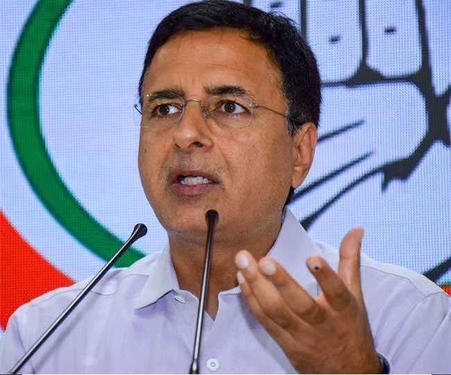 कांग्रेस के वरिष्ठ नेता सुरजेवाला की फाइल फोटो