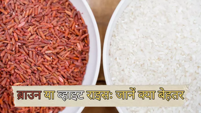 ब्राउन राइस या व्हाइट राइस, जानें क्या है बेहतर