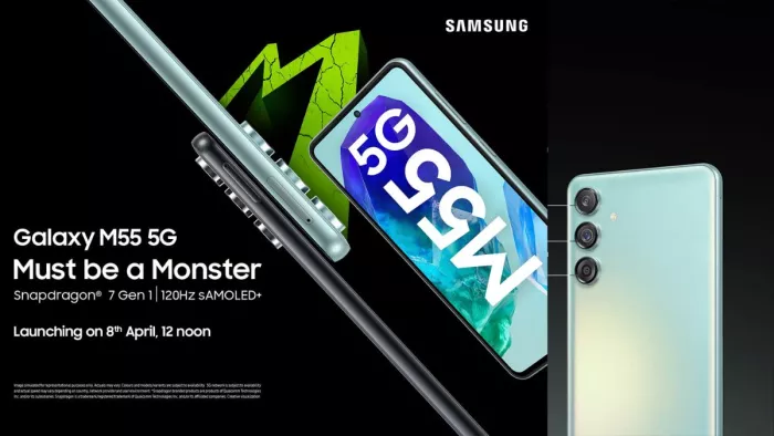 Galaxy M55 और Galaxy M15 8 अप्रैल को लॉन्च होंगे।