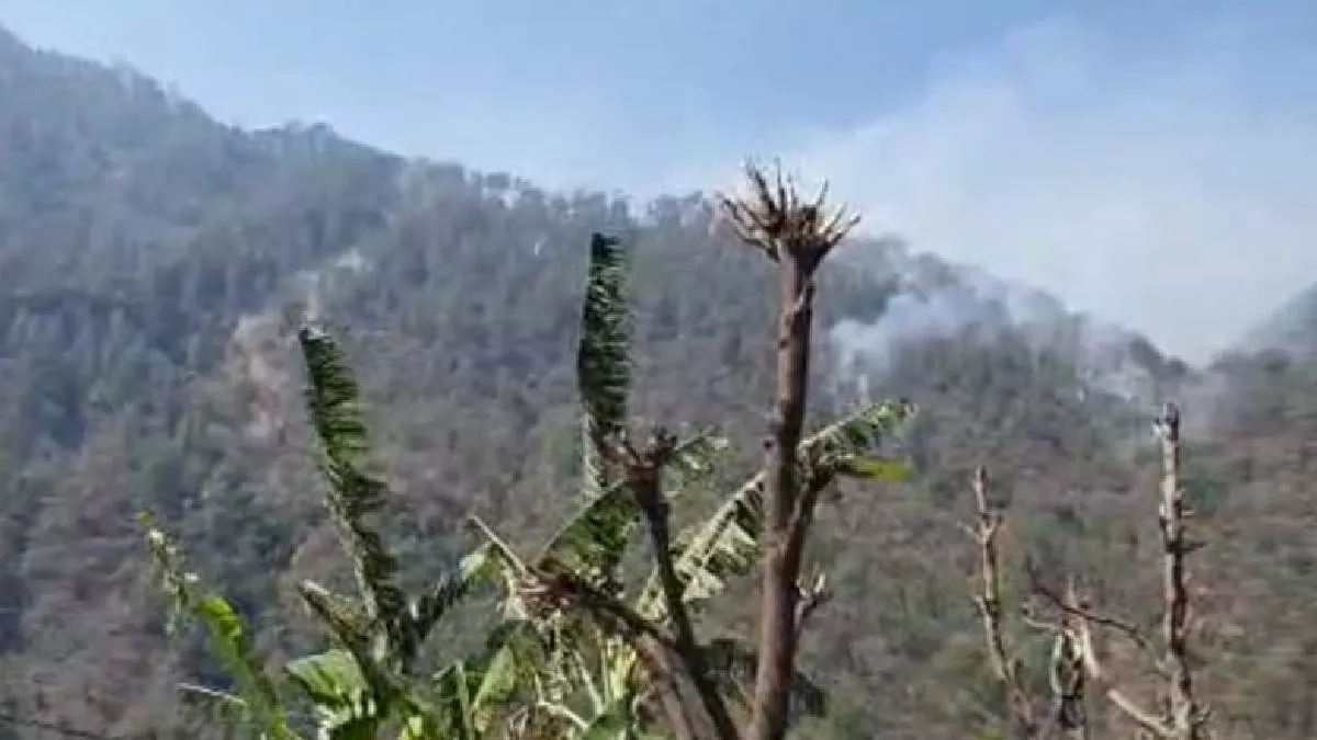 Pithoragarh News: चटख धूप और जंगल में धधकी आग के बीच अचानक दरक गया पहाड़, दहशत में लोग; इन गांवों पर मंडरा रहा खतरा