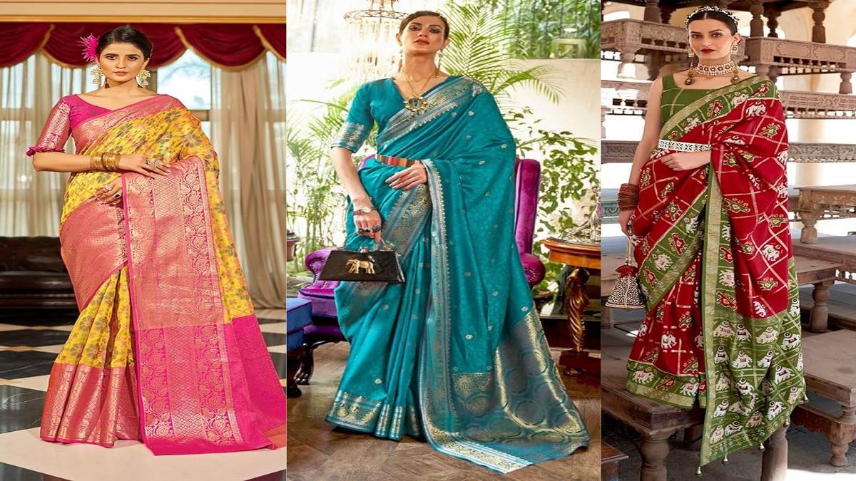 बदलते मौसम के साथ बदलें अपना स्टाइल Patola Sarees के साथ हर पार्टी में दिखें ब्राइट, कीमत मात्र 1000 रुपये
