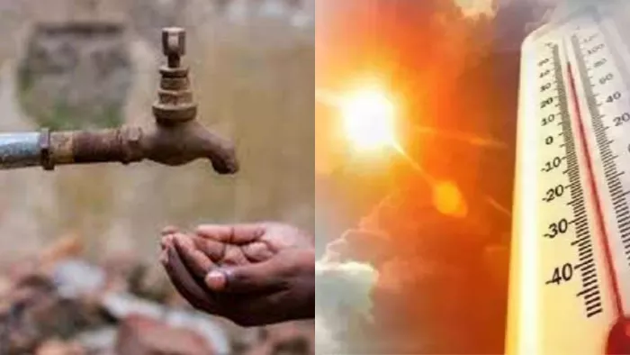 बढ़ती गर्मी के कारण विद्यालय में पानी के लिए तरस रहे बच्चे