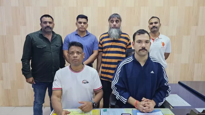5 लाख का इनामी आतंकी फिरोज खान गिरफ्तार (फोटो-जागरण)