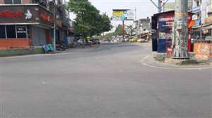 शहर की सड़कों पर सन्नाटा,गांवों व ब्लाकों में चहल-पहल