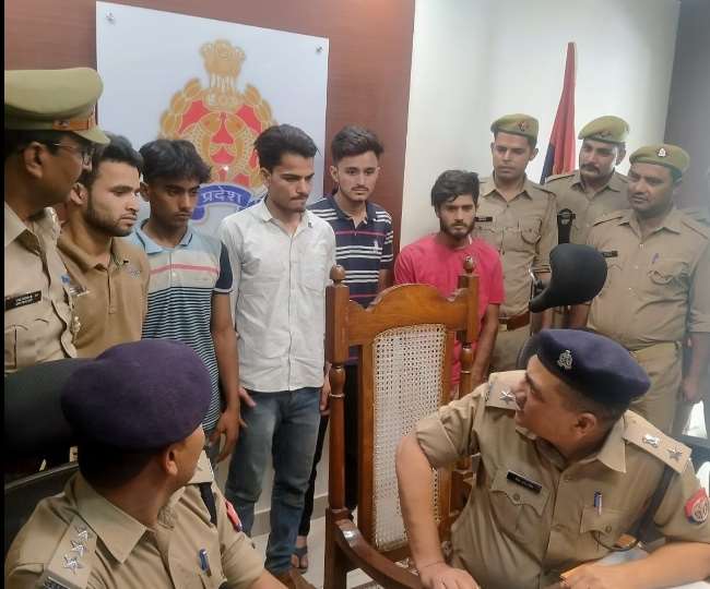 five accused of robbery arrested looted to celebrate eid 2022 now nights will be spent in jail