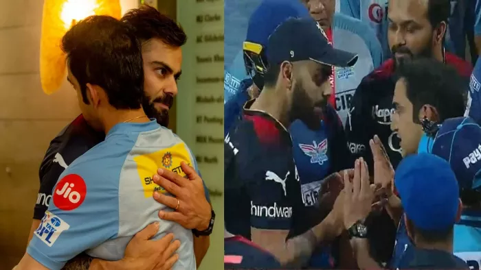 Virat Kohli Gautam Gambhir Fight LSG vs RCB IPL 2023