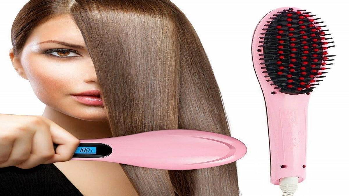 अब बार-बार कंघी और मशीन के झंझट से हो जाओ मुक्त, क्योंकि ये Straightening Brush देगा आपके बालों को नया लुक