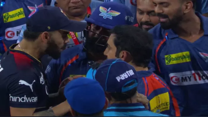 Virat Kohli Gautam Gambhir Fined LSG vs RCB